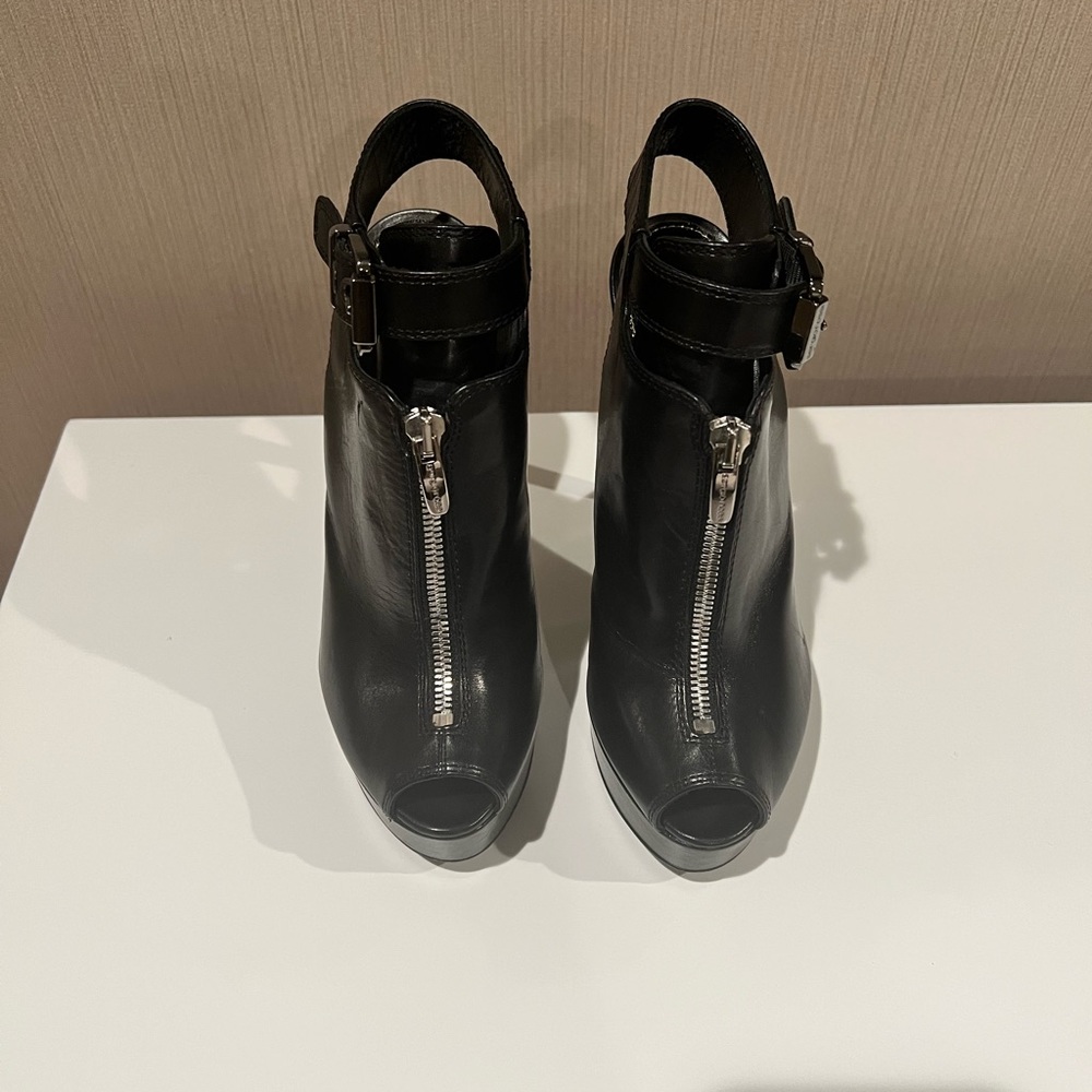 Sergio Rossi Open Toe Bootie